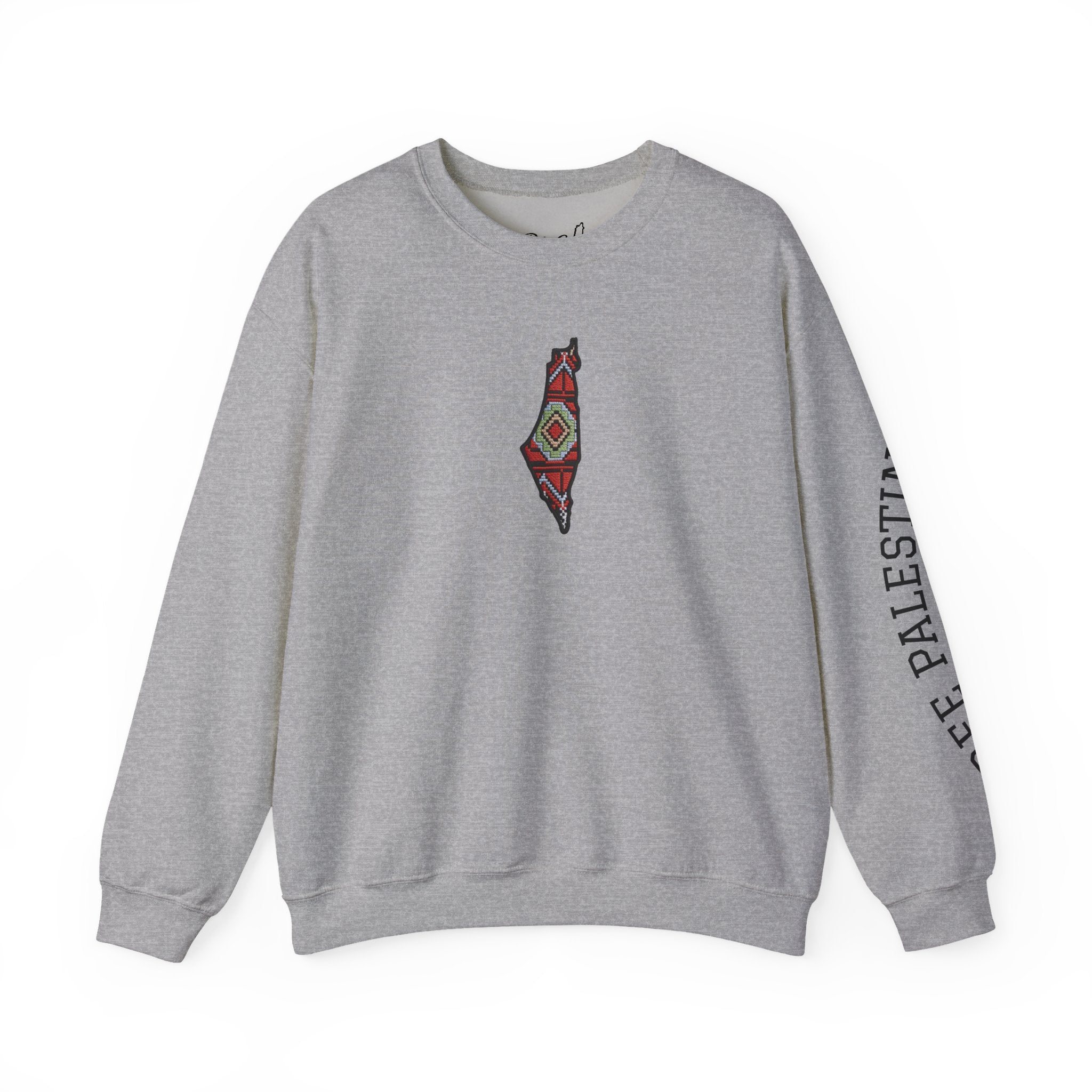 Pali-G Seeds of Palestine Schweres Mischgewebe Rundhals-Sweatshirt