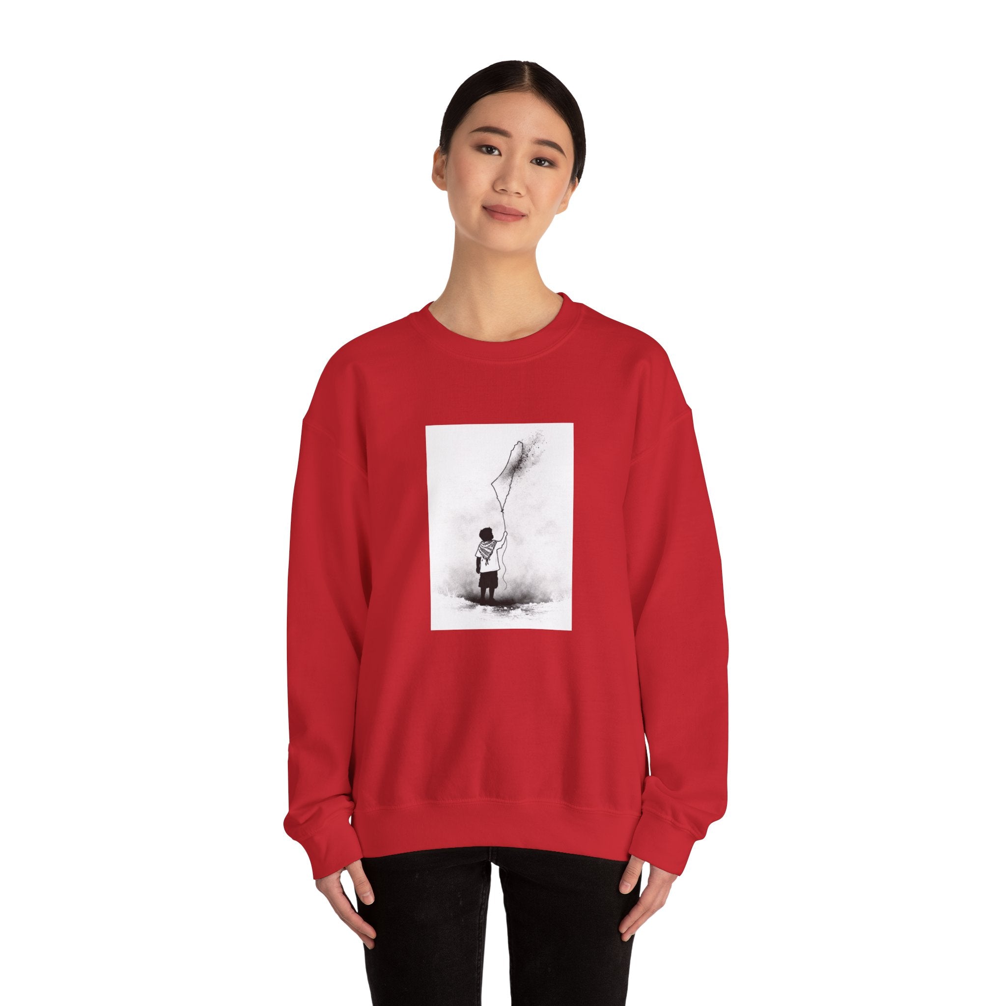Pali-G Future of Palestine Rundhals-Sweatshirt