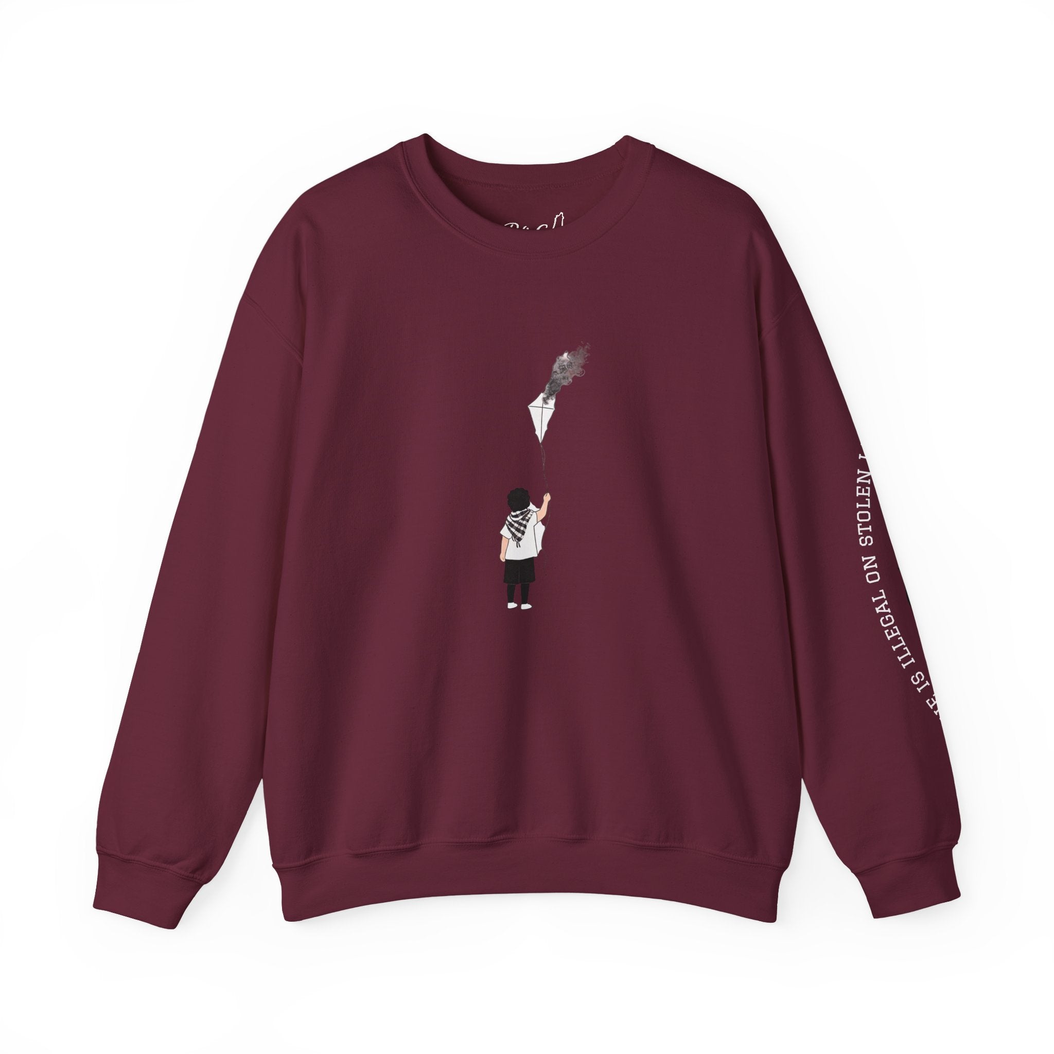 Pali-G Future of Palestine Rundhals-Sweatshirt