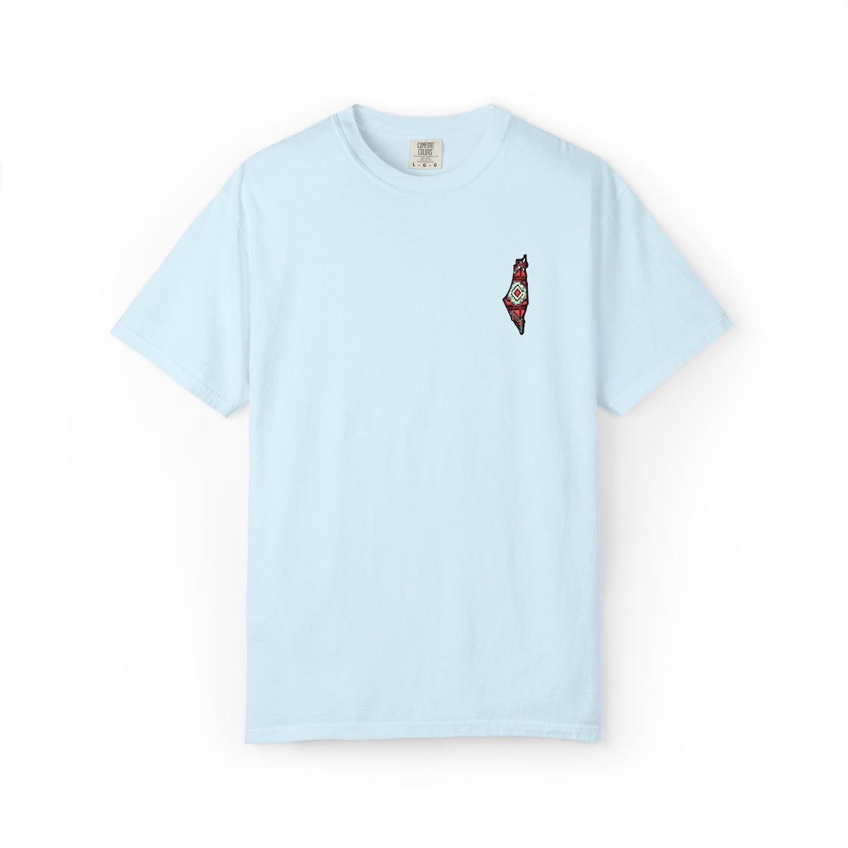 Pali-G Seeds of Palestine  Embroidery Short Sleeve T-Shirt