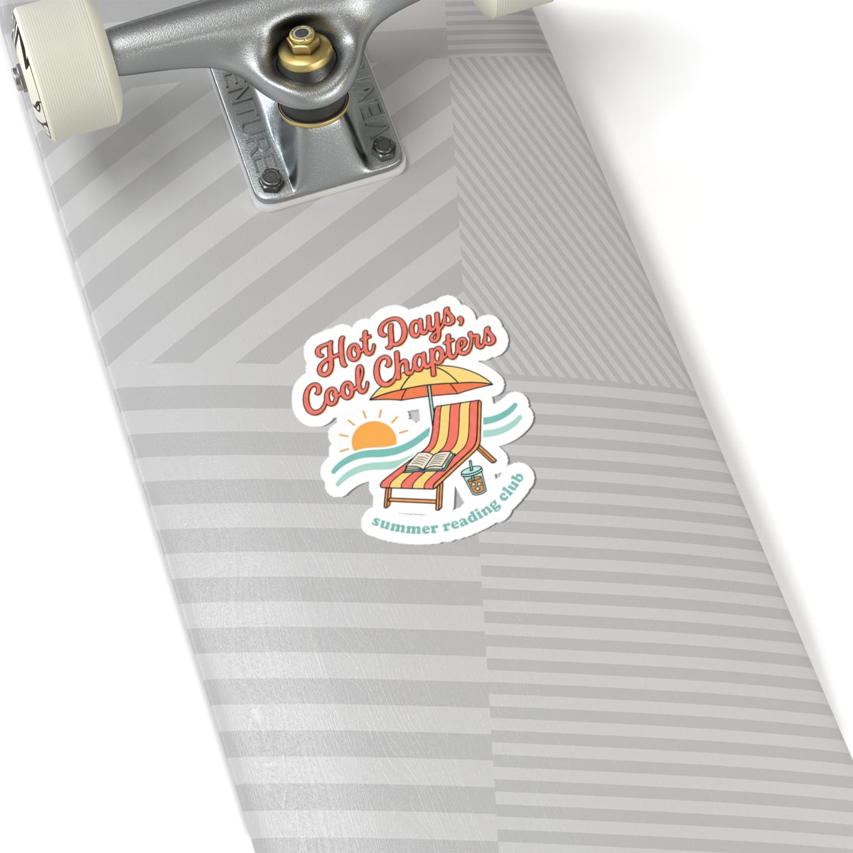 Hot Days Cool Chapters Sticker | summer aesthetic, sunny coastal vibes