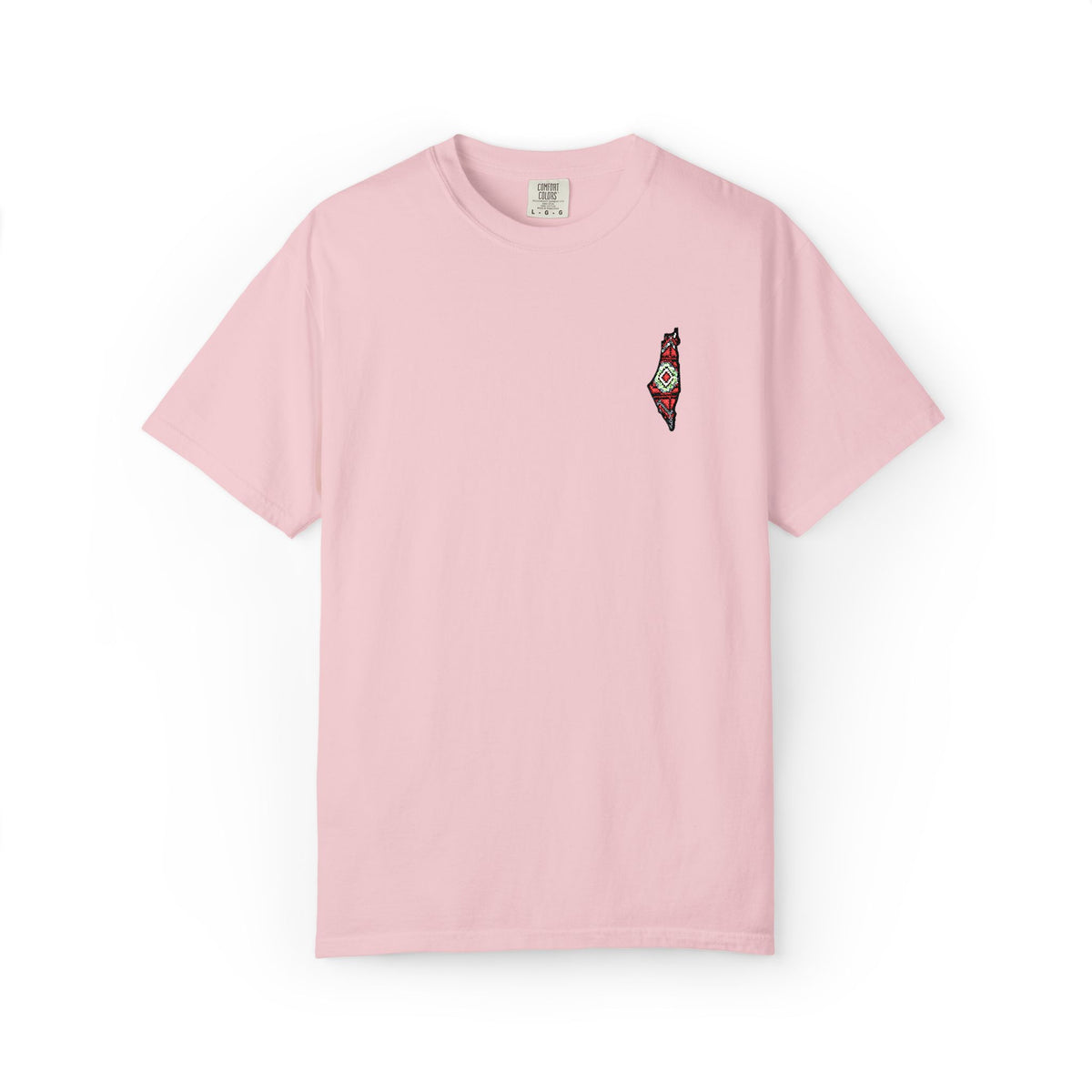 Pali-G Seeds of Palestine  Embroidery Short Sleeve T-Shirt