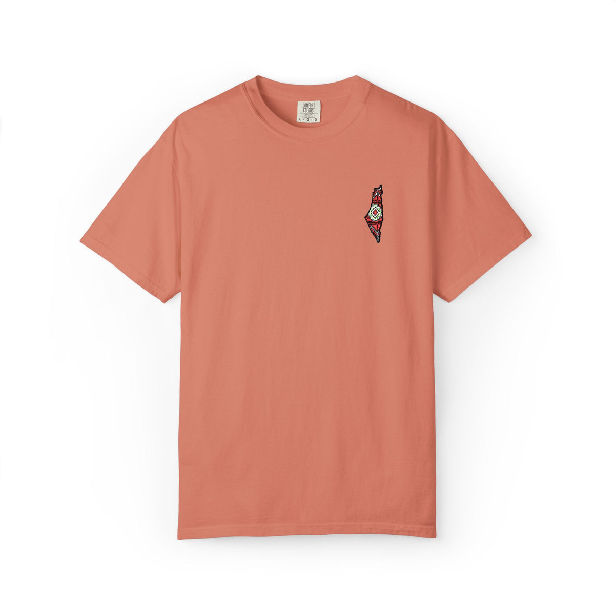 Pali-G Seeds of Palestine  Embroidery Short Sleeve T-Shirt