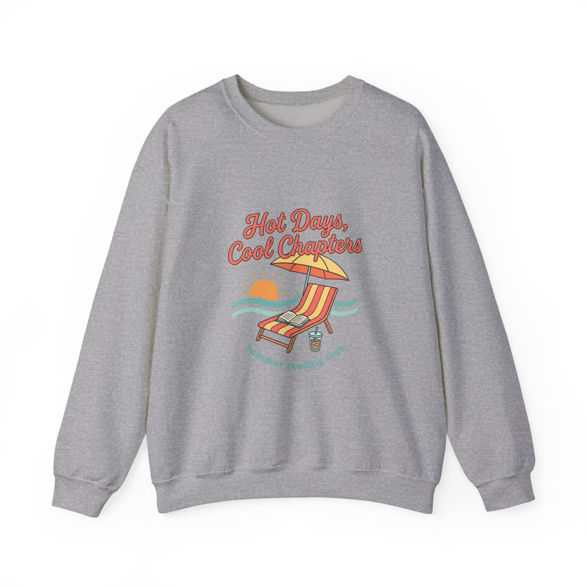 Hot Days Cool Chapters Sweatshirt | summer aesthetic, coastal vibes