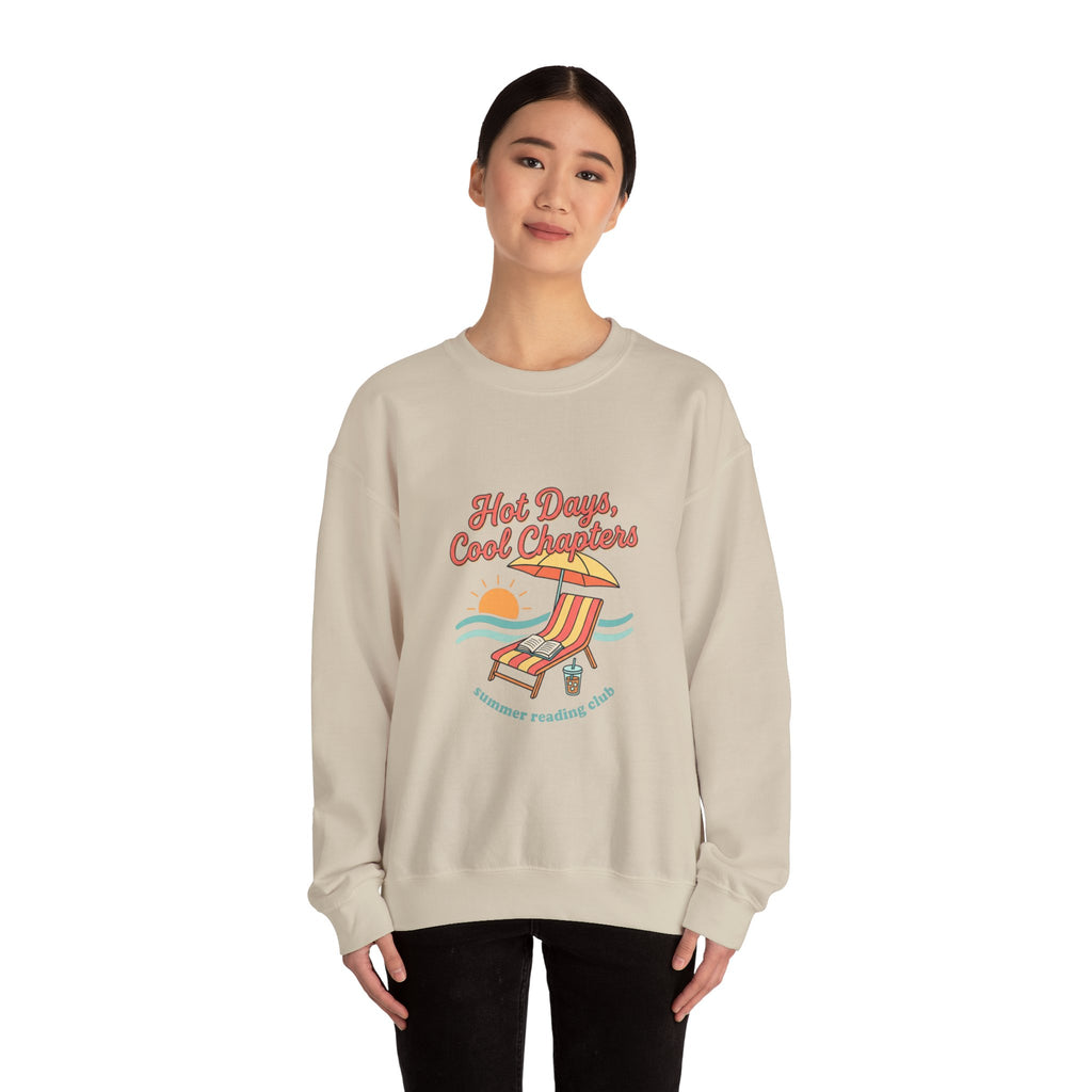 Hot Days Cool Chapters Sweatshirt | summer aesthetic, coastal vibes