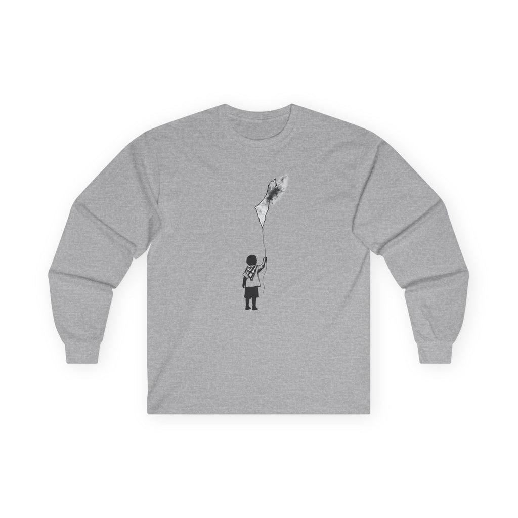 Pali-G Zukunft Palästinas Langarm-T-Shirt