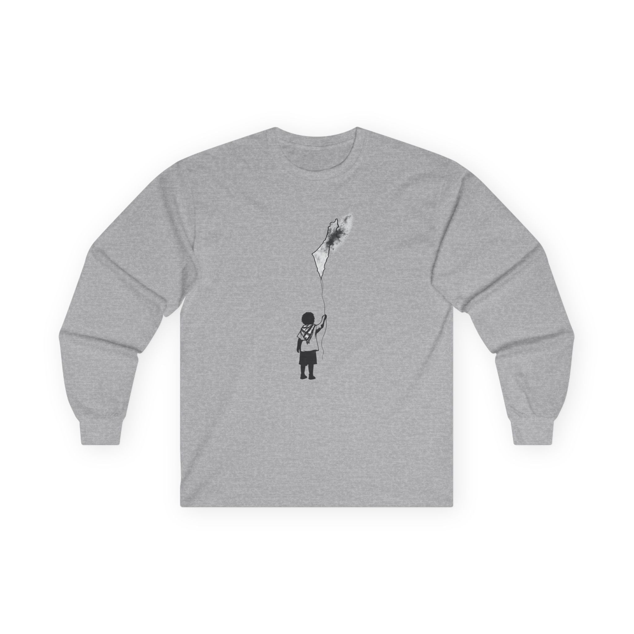 Pali-G Zukunft Palästinas Langarm-T-Shirt