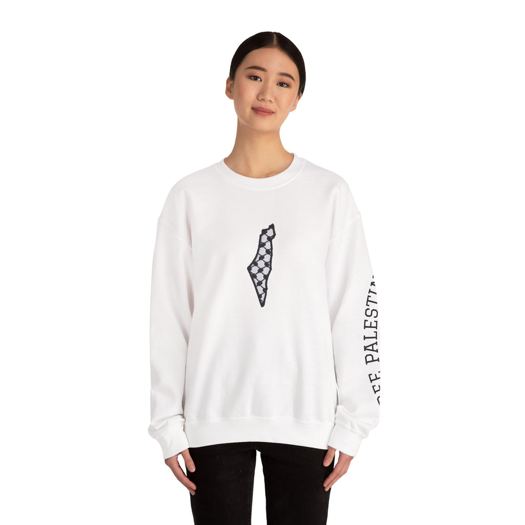 Pali-G Keffiyeh Rundhals-Sweatshirt