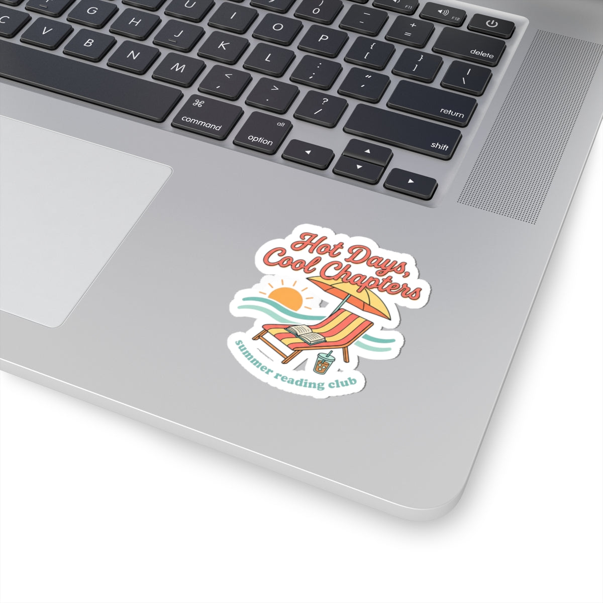 Hot Days Cool Chapters Sticker | summer aesthetic, sunny coastal vibes