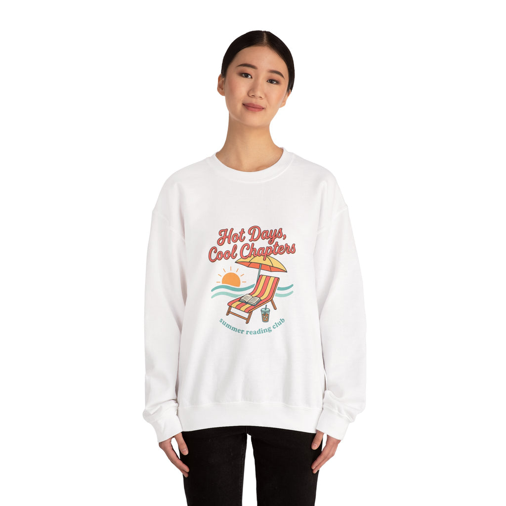 Hot Days Cool Chapters Sweatshirt | summer aesthetic, coastal vibes