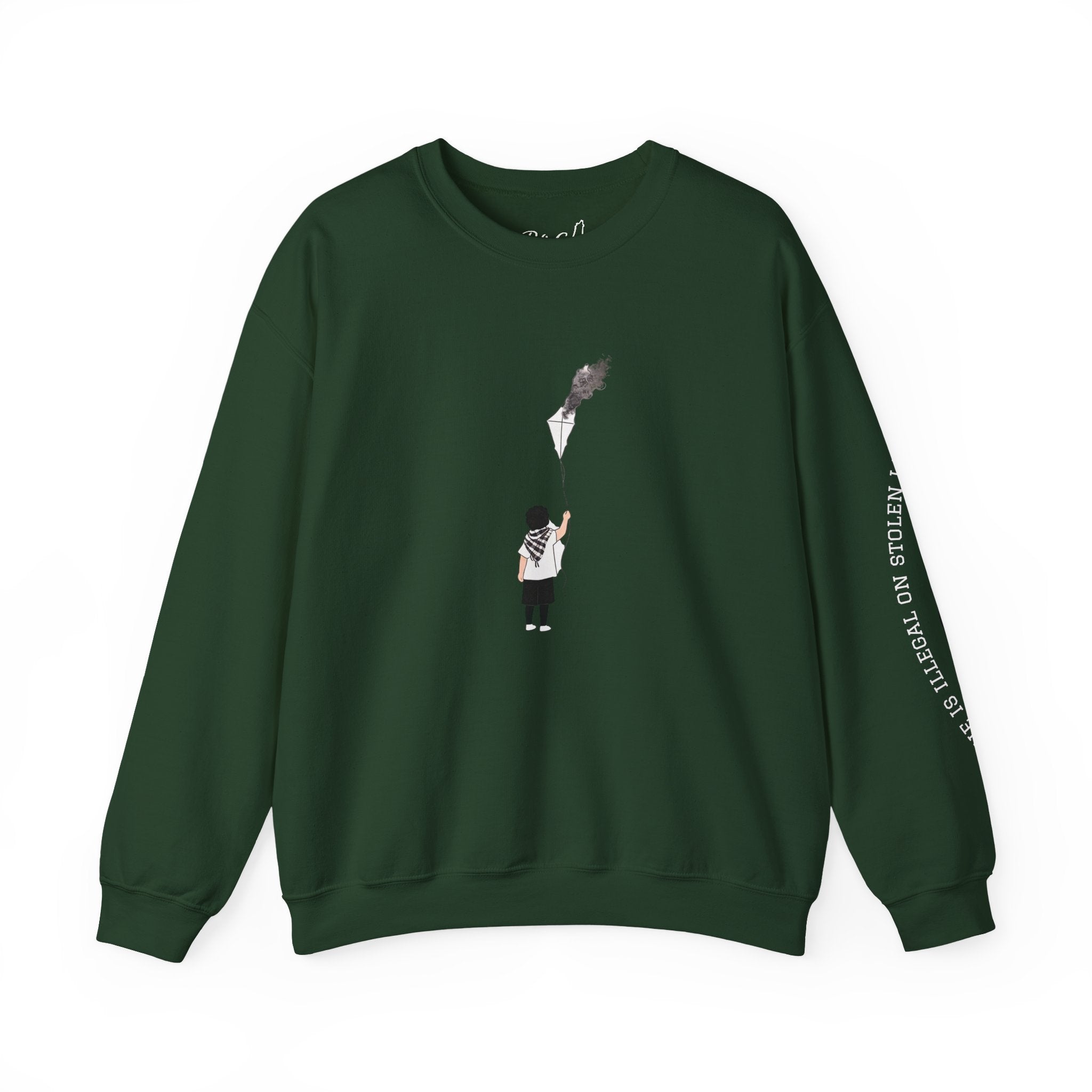 Pali-G Future of Palestine Rundhals-Sweatshirt