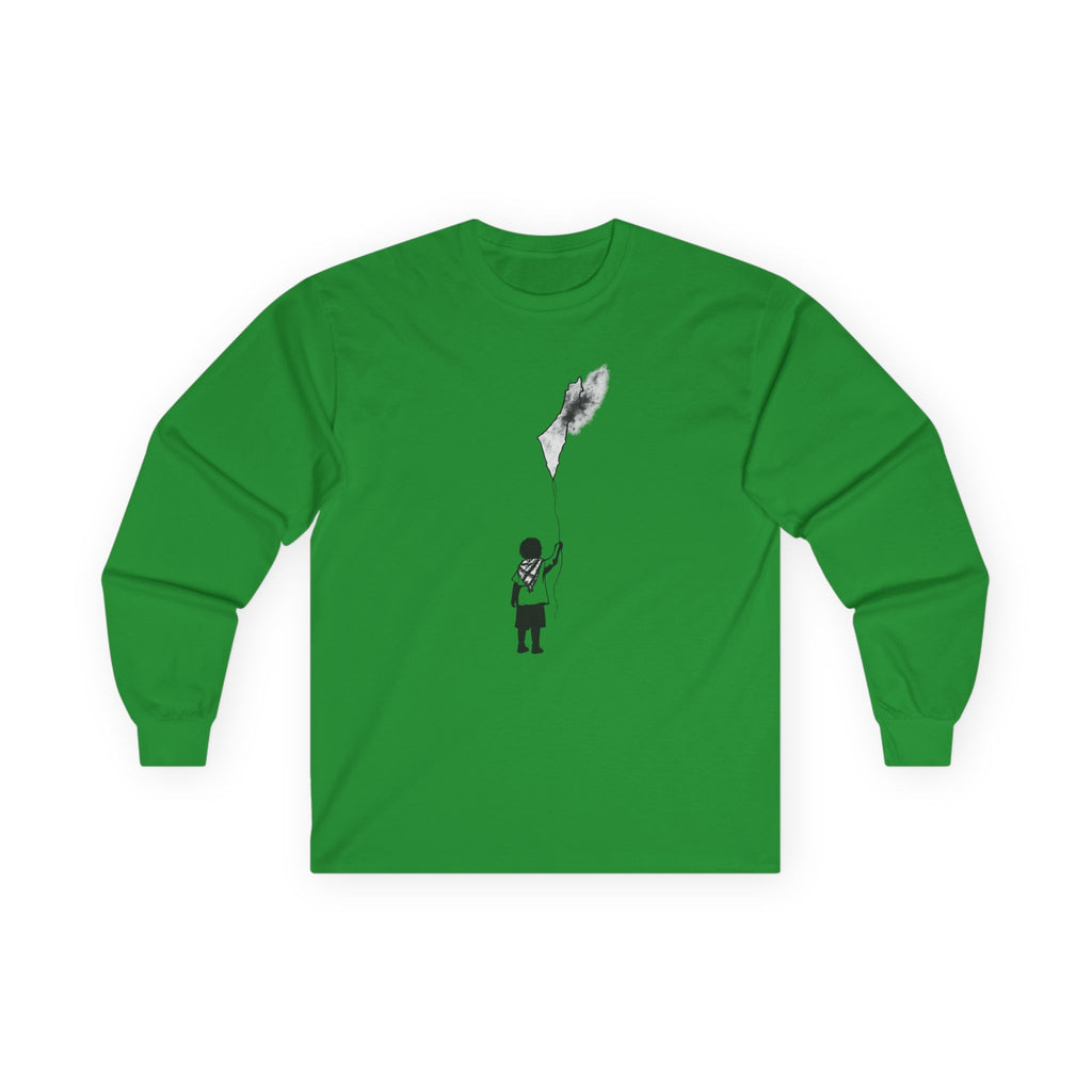 Pali-G Zukunft Palästinas Langarm-T-Shirt