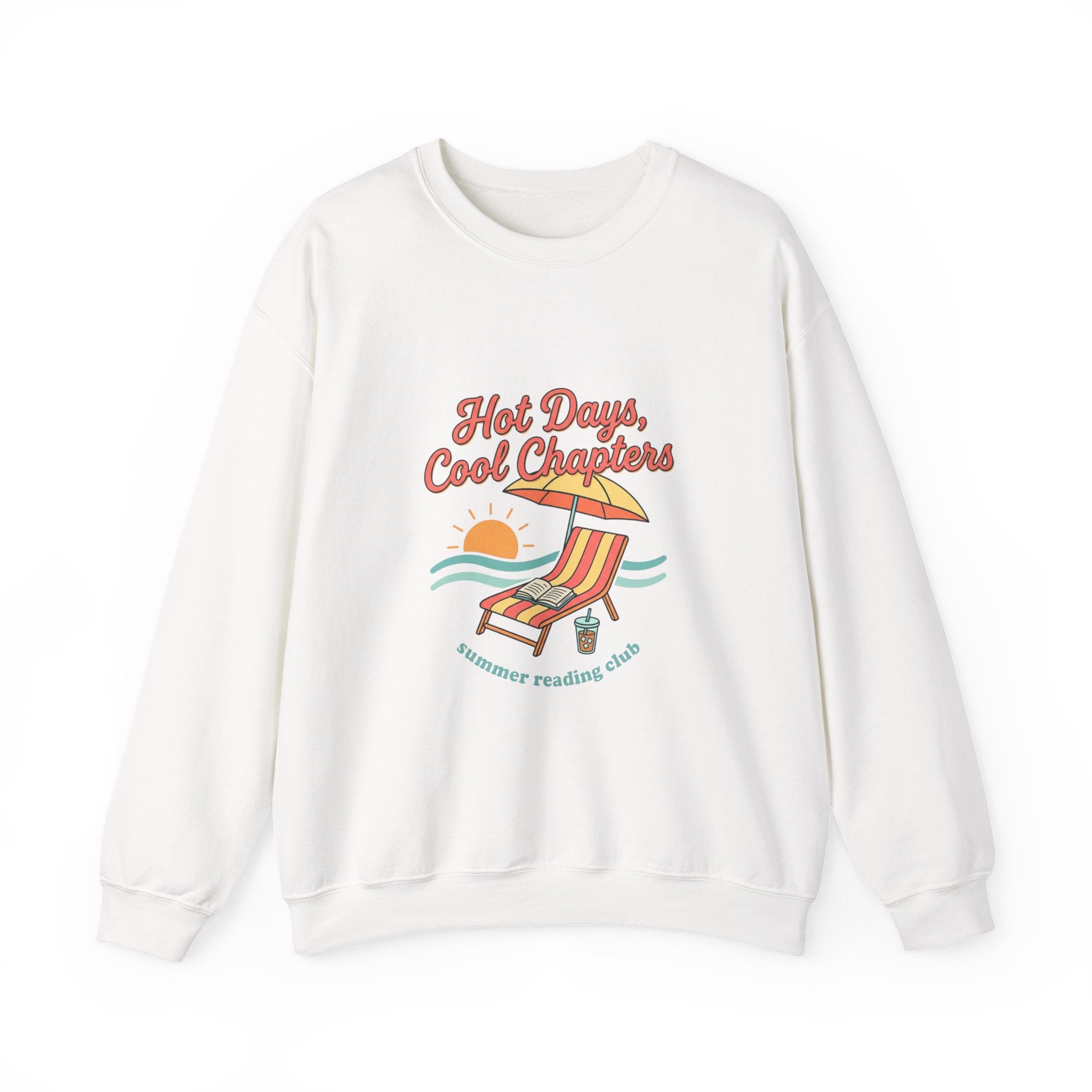 Hot Days Cool Chapters Sweatshirt | summer aesthetic, coastal vibes