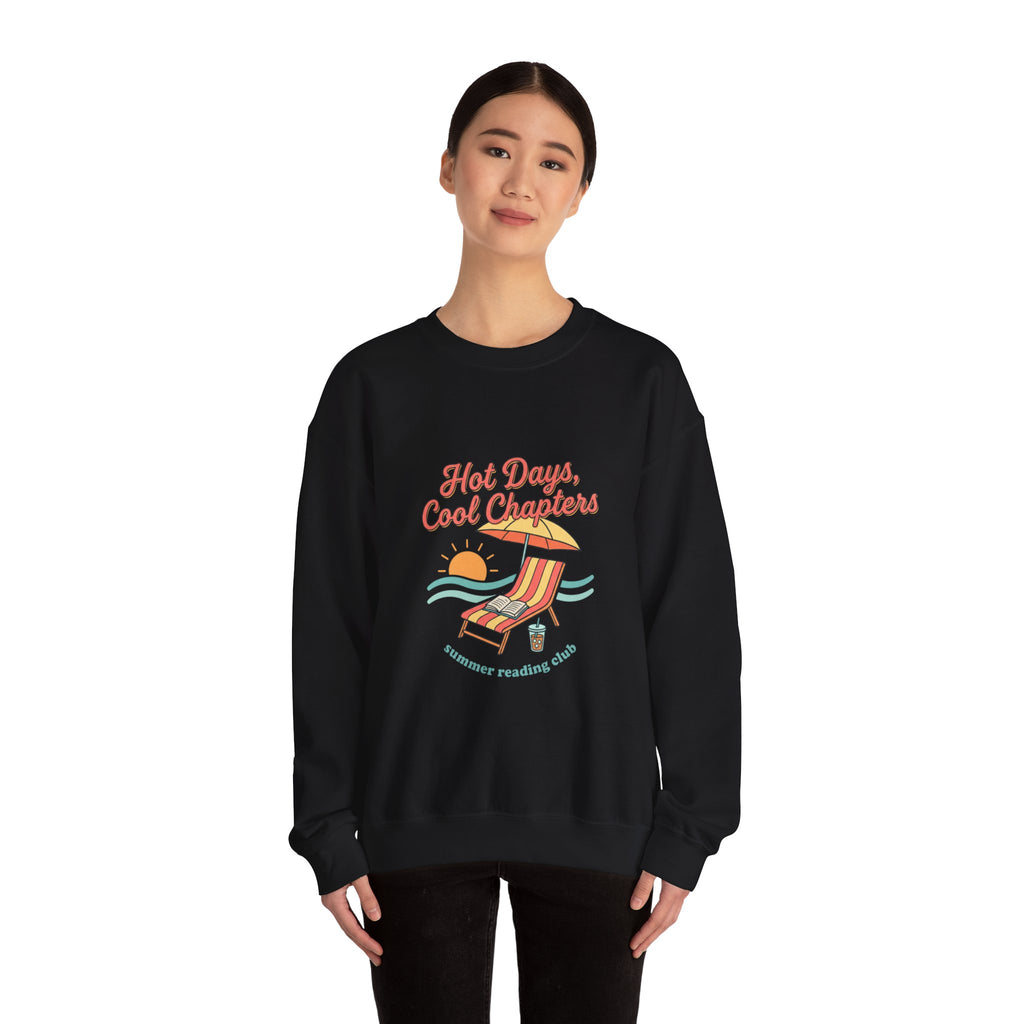 Hot Days Cool Chapters Sweatshirt | summer aesthetic, coastal vibes