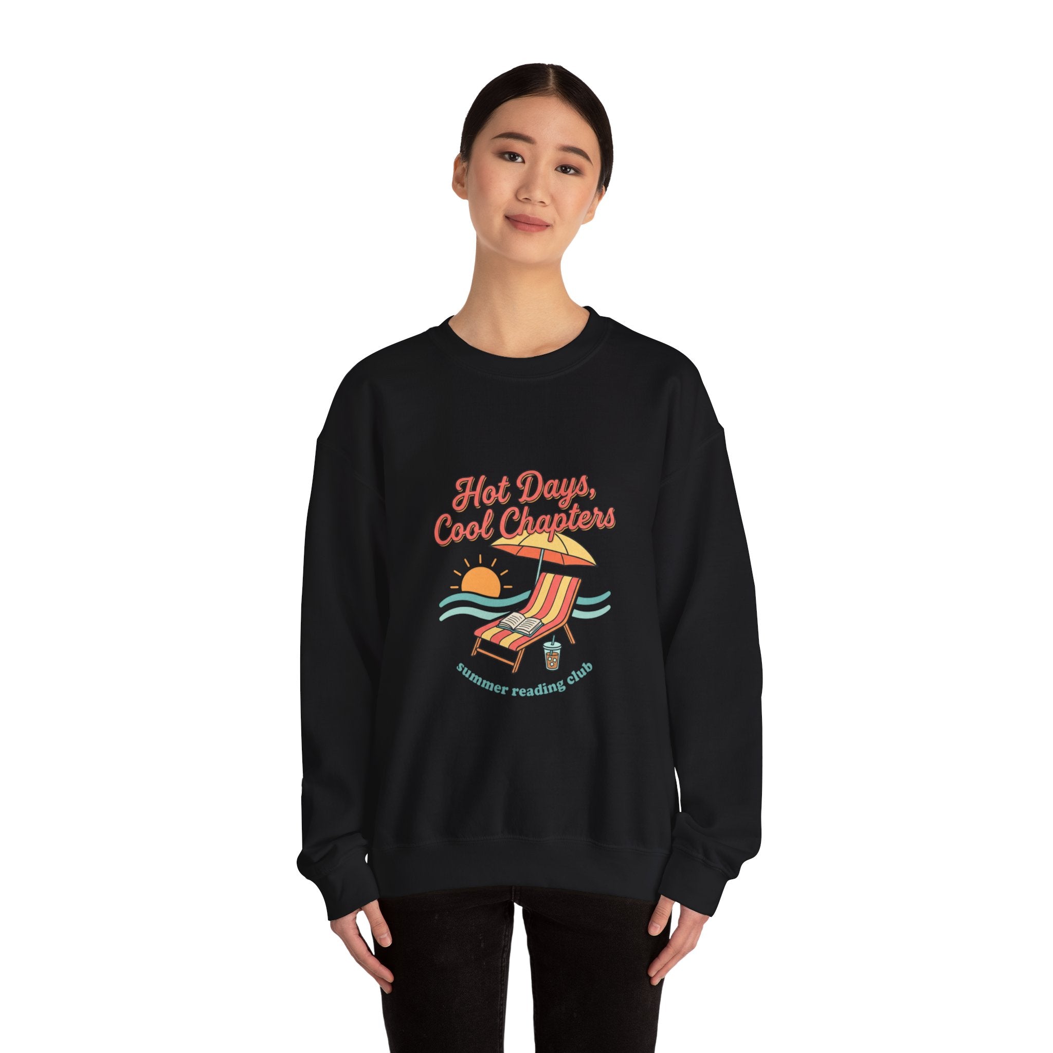 Hot Days Cool Chapters Sweatshirt | summer aesthetic, coastal vibes