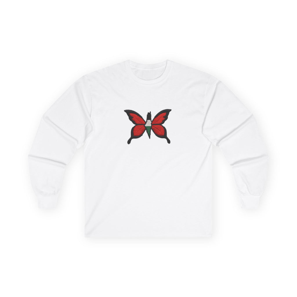 Pali-G Ewiger palästinensischer Schmetterling Langarm-T-Shirt