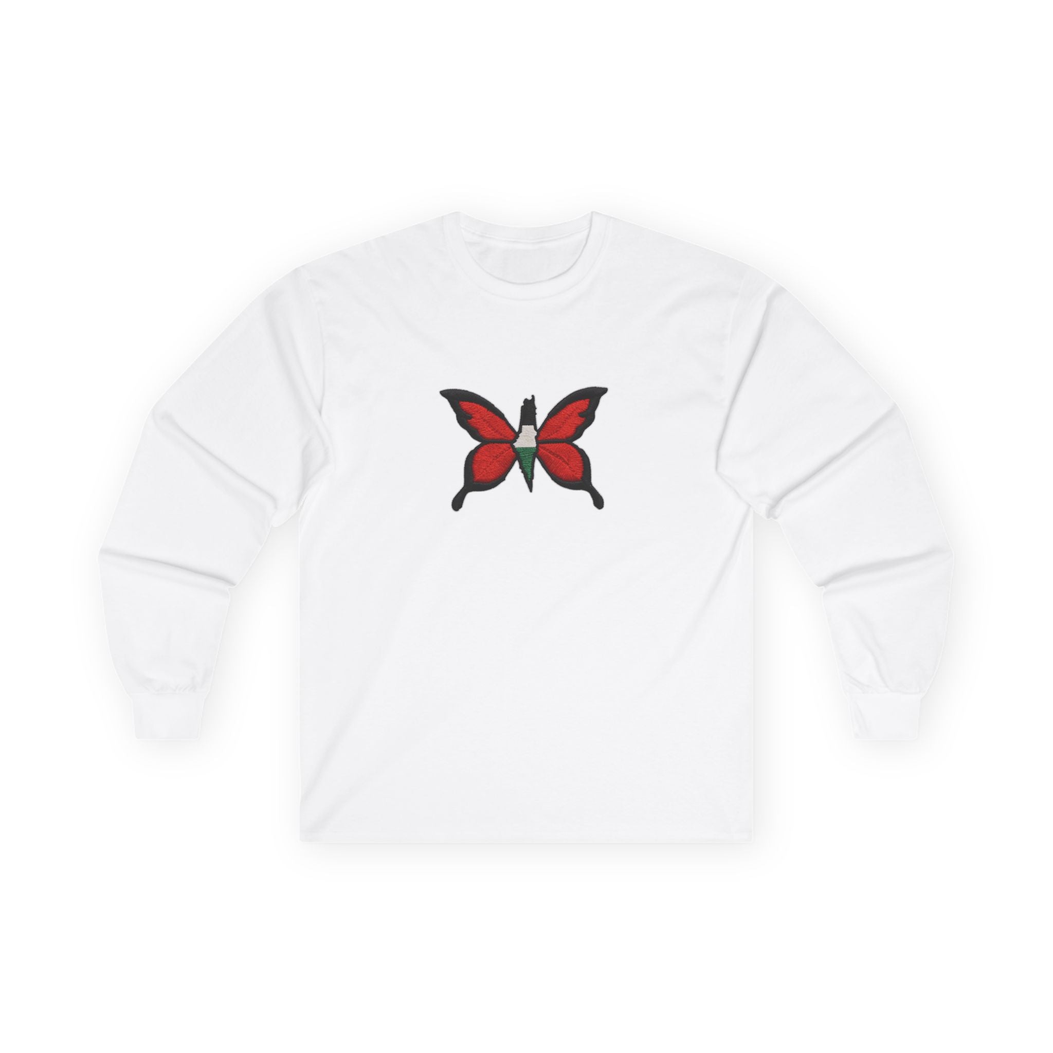 Pali-G Ewiger palästinensischer Schmetterling Langarm-T-Shirt