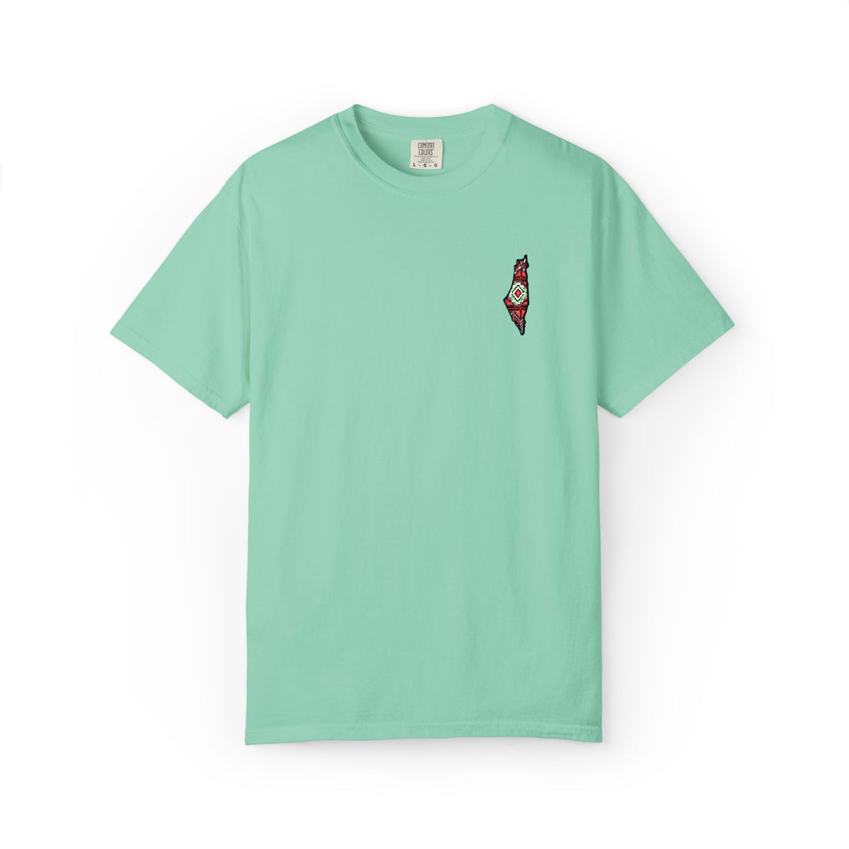 Pali-G Seeds of Palestine  Embroidery Short Sleeve T-Shirt