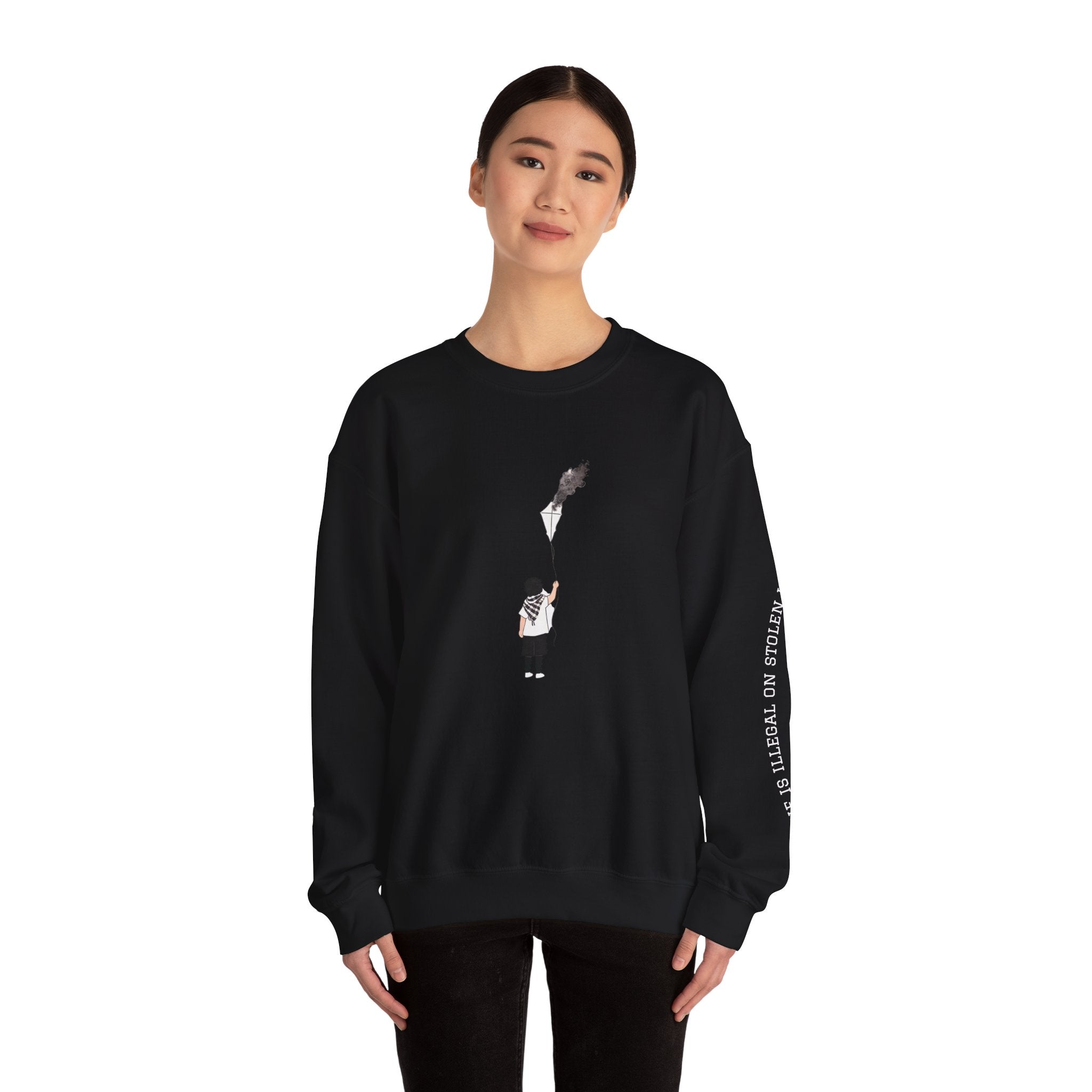 Pali-G Future of Palestine Rundhals-Sweatshirt