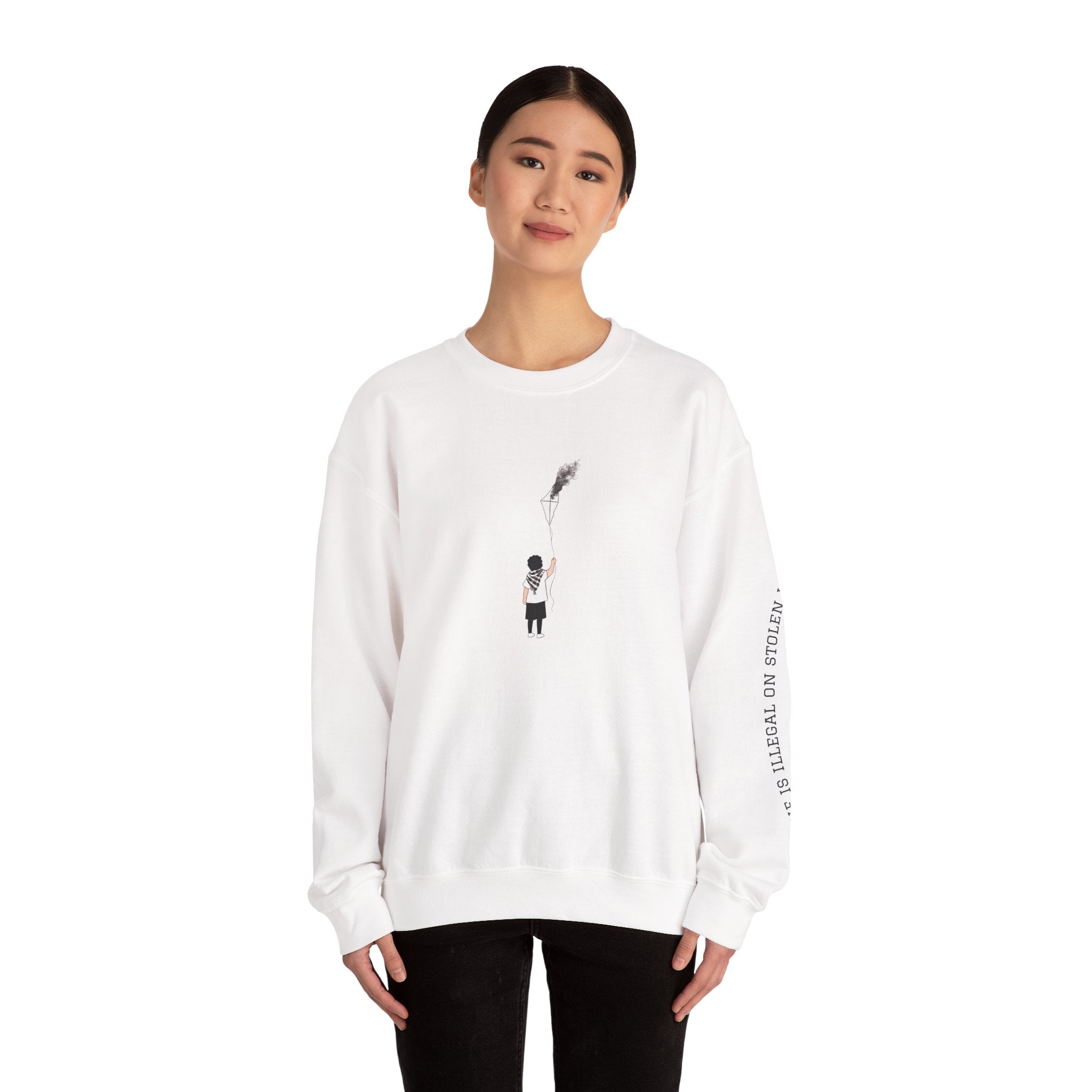 Pali-G Future of Palestine Rundhals-Sweatshirt