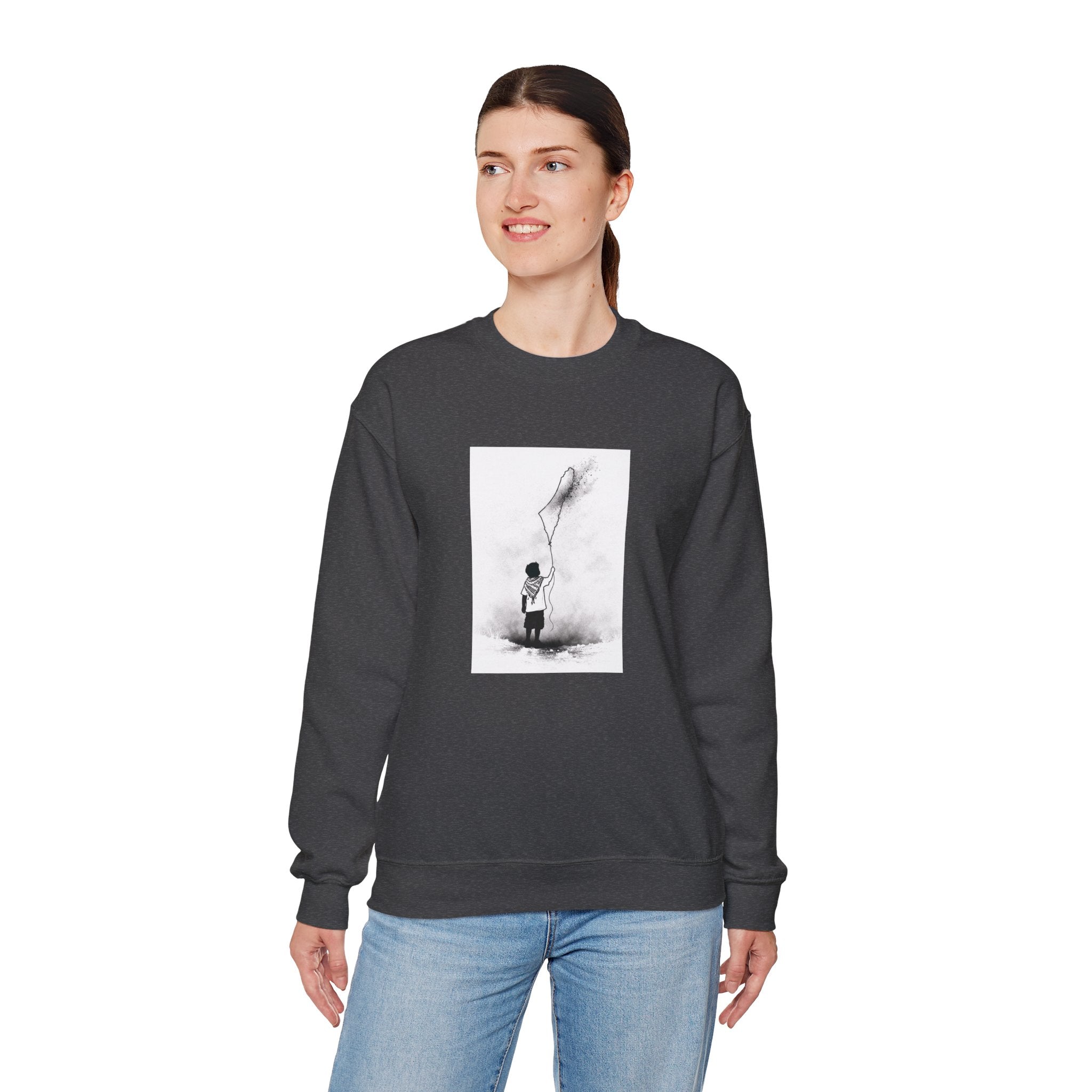 Pali-G Future of Palestine Rundhals-Sweatshirt