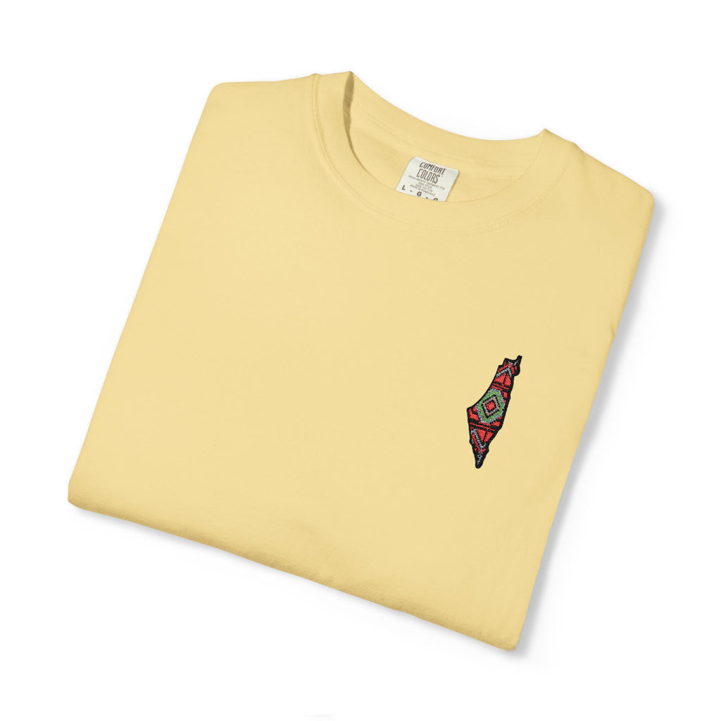 Pali-G Seeds of Palestine  Embroidery Short Sleeve T-Shirt